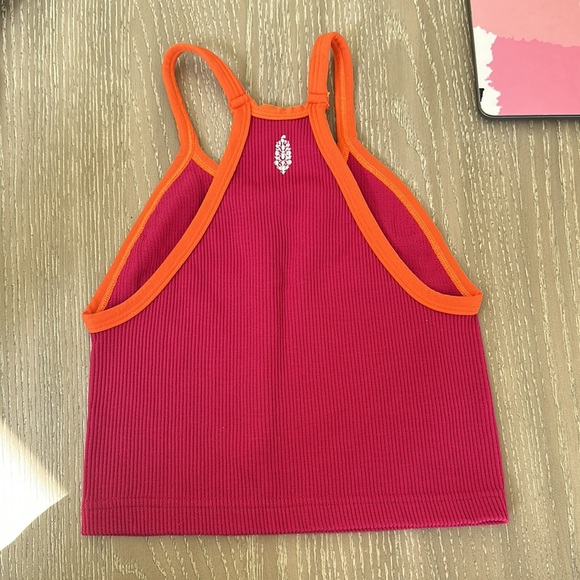 Free People Movement Happiness Runs Colorblock Crop - Picture 4 of 4